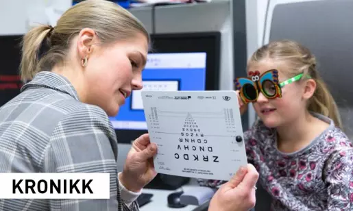 70 000 norske skolebarn kan ha uoppdagede synsproblemer