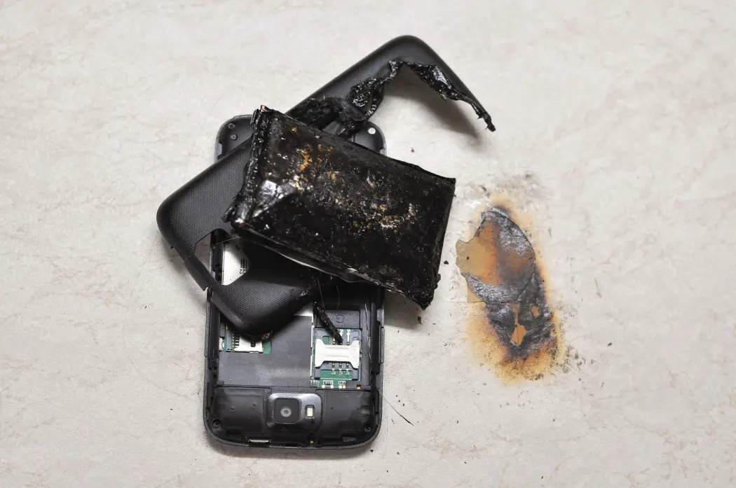 – Det er ille nok når en mobiltelefon eksploderer, men konsekvensene kan bli mangedoblet når større batterier feiler, skriver Halvor Høen Hval. (Illustrasjonsfoto: Ivan Marjanovic / Shutterstock / NTB scanpix) – Det er ille nok når en mobiltelefon eksploderer, men konsekvensene kan bli mangedoblet når større batterier feiler, skriver Halvor Høen Hval. (Illustrasjonsfoto: Ivan Marjanovic / Shutterstock / NTB scanpix)