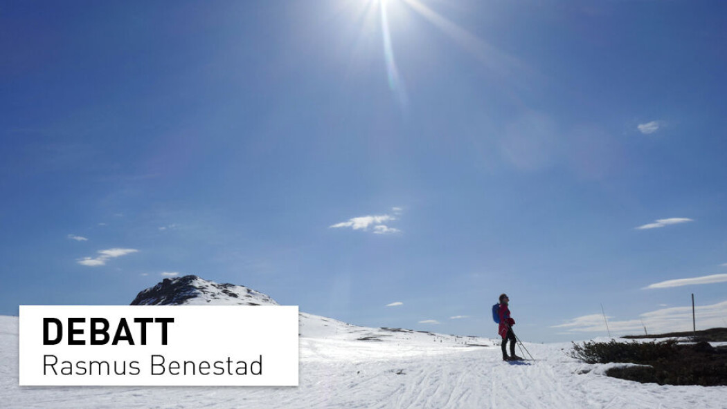 – For kommende vinter tyder prognosene fra Copernicus på 10-20 prosent sannsynlighet for en kaldere vinter enn normalt, 20-40 prosent for en normal vinter, og 50-70 prosent for en mildere vinter enn normalt. Vi kan derfor ikke avskrive muligheten for en kald vinter, skriver Rasmus Benestad. (Foto: Erik Johansen / NTB scanpix) – For kommende vinter tyder prognosene fra Copernicus på 10-20 prosent sannsynlighet for en kaldere vinter enn normalt, 20-40 prosent for en normal vinter, og 50-70 prosent for en mildere vinter enn normalt. Vi kan derfor ikke avskrive muligheten for en kald vinter, skriver Rasmus Benestad. (Foto: Erik Johansen / NTB scanpix)