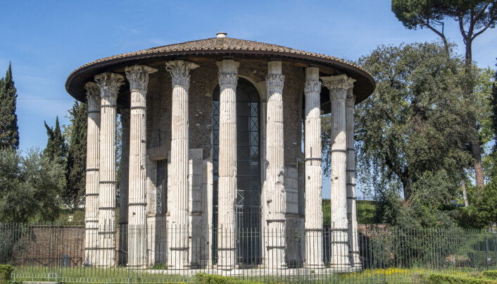 Tempelet <i>Hercules Victor</i> i Roma. (Foto: ChromosomeGun / CC BY SA 4.0 / Wikimedia Commons) Tempelet <i>Hercules Victor</i> i Roma. (Foto: ChromosomeGun / CC BY SA 4.0 / Wikimedia Commons)