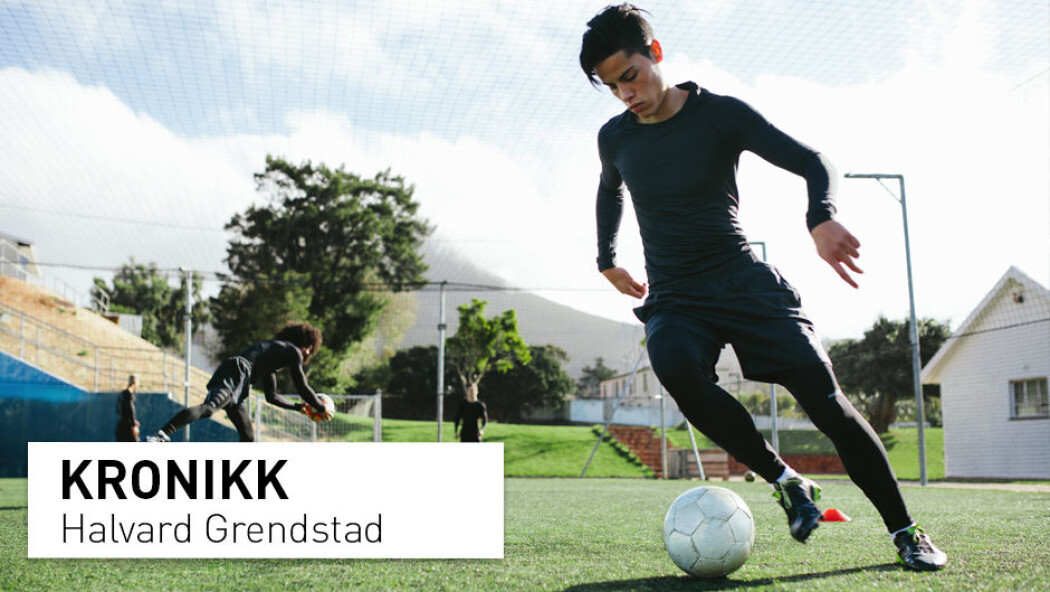 – Utvelgelse til kretslag og guttelagene til de største klubbene er en viktig vei for mange unge spillere. I Norge skjer denne utvelgelsen vanligvis når spillerne er mellom 13 og 14 år, skriver Halvard Grendstad. – Utvelgelse til kretslag og guttelagene til de største klubbene er en viktig vei for mange unge spillere. I Norge skjer denne utvelgelsen vanligvis når spillerne er mellom 13 og 14 år, skriver Halvard Grendstad.