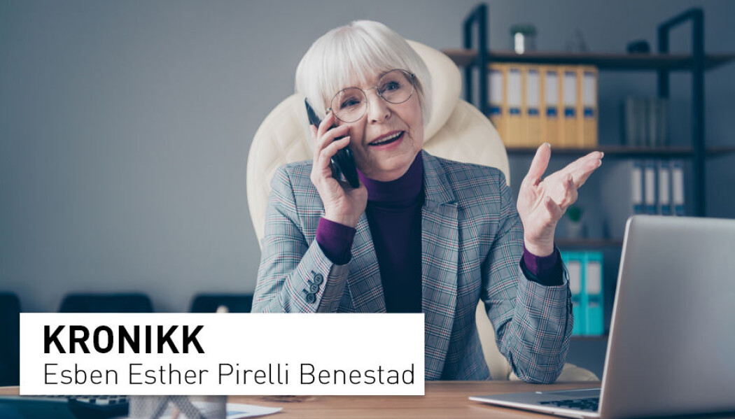 - Jeg er ikke i tvil om at gruppen over 70 som er i arbeid, som betaler skatt, som gjør det dere Erna og Siv har oppfordret til, ønsker å behandles som andre yrkesaktive, skriver kronikkforfatteren. - Jeg er ikke i tvil om at gruppen over 70 som er i arbeid, som betaler skatt, som gjør det dere Erna og Siv har oppfordret til, ønsker å behandles som andre yrkesaktive, skriver kronikkforfatteren.