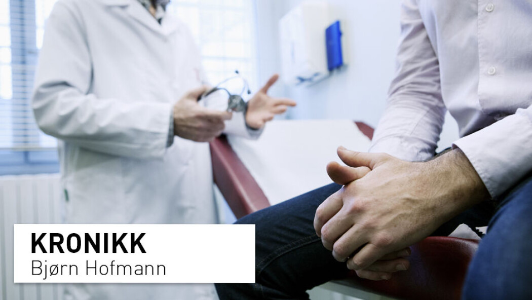 – Hvordan kan man tilbakeholde virksomme tiltak når pengene triller fritt til protonterapi? spør Bjørn Hofmann. – Hvordan kan man tilbakeholde virksomme tiltak når pengene triller fritt til protonterapi? spør Bjørn Hofmann.