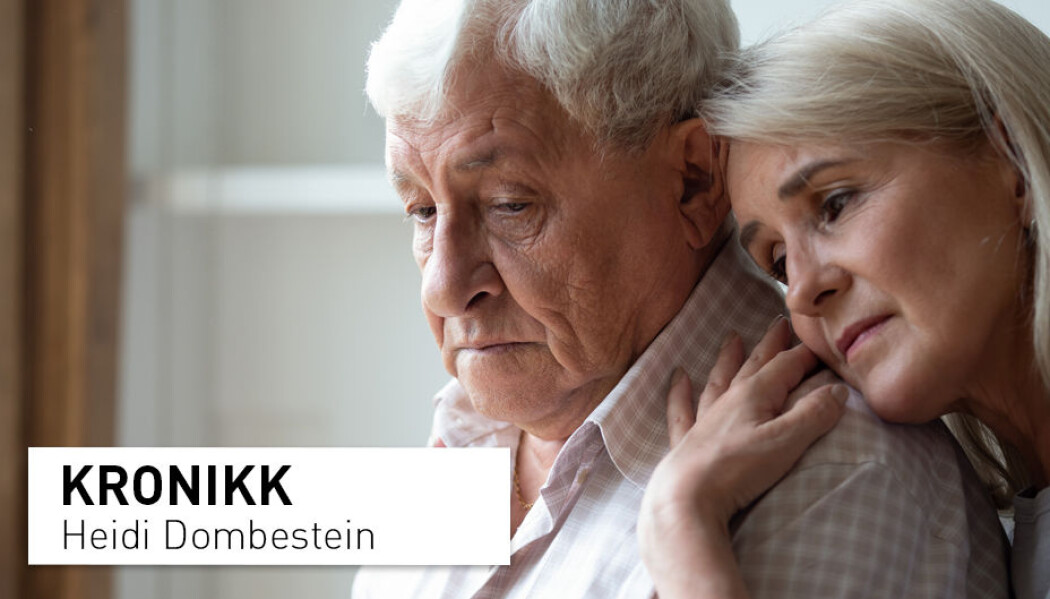 – Pårørende må føle at de bestemmer selv, at de har nødvendig kompetanse og at de blir anerkjent som en viktig del av teamet rundt pasienten, skriver Heidi Dombestein. – Pårørende må føle at de bestemmer selv, at de har nødvendig kompetanse og at de blir anerkjent som en viktig del av teamet rundt pasienten, skriver Heidi Dombestein.