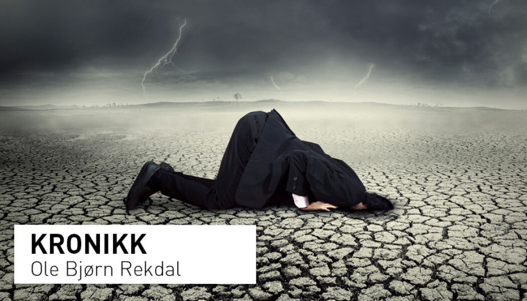 – «Skepsis» og «realisme» er egentlig honnørord som reflekterer grunnleggende verdier for vitenskapelig virksomhet, men i klimaspørsmålet er disse begrepene kommet aldeles på avveie. De typiske bidragene i avisenes kommentarfelt preges ikke av skepsis og tvil, men tvert imot av skråsikkerhet om at praktisk talt alle klimaforskere tar feil, skriver Ole Bjørn Rekdal. – «Skepsis» og «realisme» er egentlig honnørord som reflekterer grunnleggende verdier for vitenskapelig virksomhet, men i klimaspørsmålet er disse begrepene kommet aldeles på avveie. De typiske bidragene i avisenes kommentarfelt preges ikke av skepsis og tvil, men tvert imot av skråsikkerhet om at praktisk talt alle klimaforskere tar feil, skriver Ole Bjørn Rekdal.