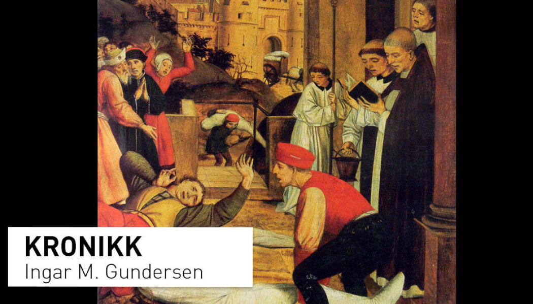 Den justinianske pesten, som herjet i 541-749, har blitt hovedforklaringen for Romerrikets fall, men hva med de langvarige utviklingstrekkene som ledet opp mot Romerrikets sammenbrudd, og det faktum at Vest-Romerriket allerede hadde opphørt å eksistere som politisk enhet? Den justinianske pesten, som herjet i 541-749, har blitt hovedforklaringen for Romerrikets fall, men hva med de langvarige utviklingstrekkene som ledet opp mot Romerrikets sammenbrudd, og det faktum at Vest-Romerriket allerede hadde opphørt å eksistere som politisk enhet?