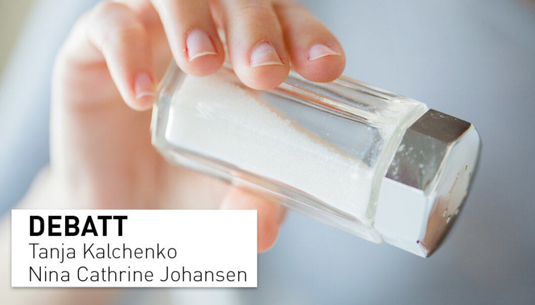 Behovet for jod kan dekkes via tilstrekkelig jodberiking av salt, skriver kronikkforfatterne. Behovet for jod kan dekkes via tilstrekkelig jodberiking av salt, skriver kronikkforfatterne.