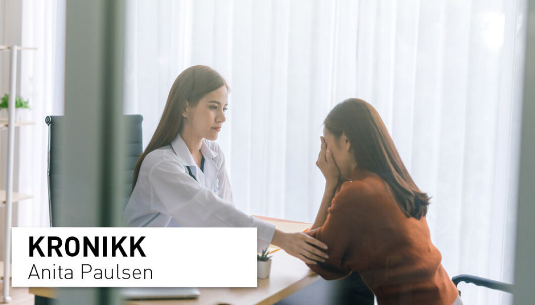 Mange sykepleiere vet at dette er informasjon som denne pasientgruppen ønsker. Likevel oppgir pasienter at både informasjon og rådgivning knyttet til seksuell helse er for dårlig, for tilfeldig eller totalt fraværende, skriver Anita Paulsen. Mange sykepleiere vet at dette er informasjon som denne pasientgruppen ønsker. Likevel oppgir pasienter at både informasjon og rådgivning knyttet til seksuell helse er for dårlig, for tilfeldig eller totalt fraværende, skriver Anita Paulsen.