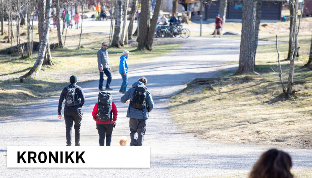 Tillit kan være en viktig ressurs i det norske samfunnets håndtering av koronakrisen, skriver kronikkforfatterne. Tillit kan være en viktig ressurs i det norske samfunnets håndtering av koronakrisen, skriver kronikkforfatterne.