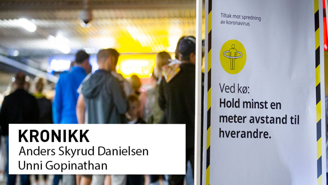 Utfordringen verden står overfor er å finne en balanse mellom et mest mulig normalt liv og beredskapen som kreves for å reagere hurtig og effektivt på økende smittem, skriver kronikkforfatterne. Utfordringen verden står overfor er å finne en balanse mellom et mest mulig normalt liv og beredskapen som kreves for å reagere hurtig og effektivt på økende smittem, skriver kronikkforfatterne.