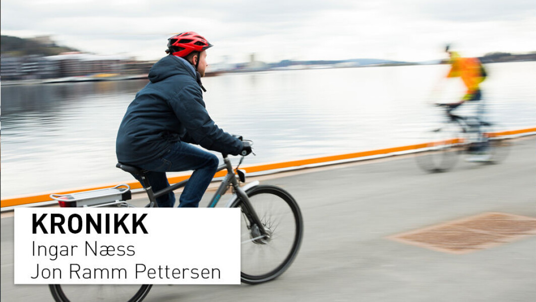 – Dessverre er antallet sykehusbehandlede sykkelskader nesten tredoblet fra 2005 til 2016, ifølge vår nye studie fra Ullevål sykehus. Dette bekymrer oss som jobber i helsevesenet, skriver Ingar Næss og Jon Ramm Pettersen. – Dessverre er antallet sykehusbehandlede sykkelskader nesten tredoblet fra 2005 til 2016, ifølge vår nye studie fra Ullevål sykehus. Dette bekymrer oss som jobber i helsevesenet, skriver Ingar Næss og Jon Ramm Pettersen.