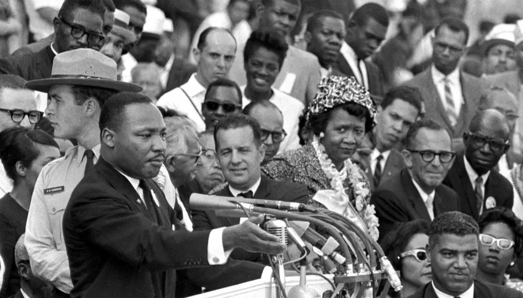 28. august 1963 holdt Martin Luther King jr. sin berømte 