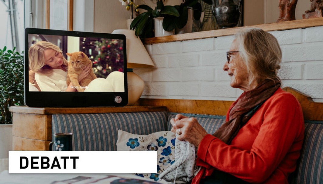 Kommunikasjonsverktøyet KOMP kan åpenbart ikke erstatte omsorg og heller ikke erstatte nærhet og tilstedeværelse. Men det kan kanskje hjelpe når tilstedeværelse ikke er et alternativ, skriver tre forskere ved OsloMet. Kommunikasjonsverktøyet KOMP kan åpenbart ikke erstatte omsorg og heller ikke erstatte nærhet og tilstedeværelse. Men det kan kanskje hjelpe når tilstedeværelse ikke er et alternativ, skriver tre forskere ved OsloMet.