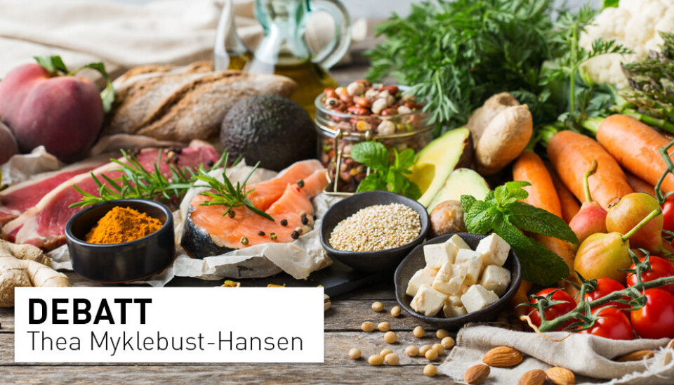 Det går ofte i ball når det engelske ordet «diet» skal oversettes til norsk. Det kan gjøre at det som bare er et sunt kosthold blir merket som en avansert og streng diett, mener ernæringsrådgiver Thea Myklebust-Hansen.