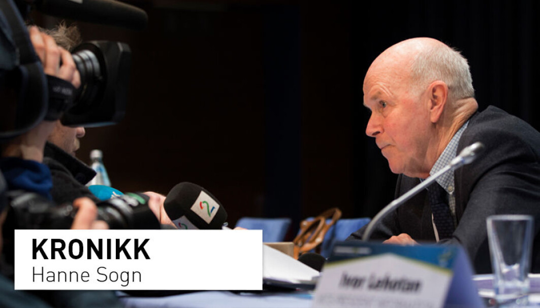 Presidenten i Det internasjonale skiskytterforbundet Anders Besseberg anklages i en rapport for å ha beskyttet russiske interesser og mottatt gaver i form av tjenester fra sexarbeidere, klokker, jaktturer og ferier. Hanne Sogn mener innholdet i anklagene kan spores til en mannsdominert kultur i idrettsorganisasjonene. Presidenten i Det internasjonale skiskytterforbundet Anders Besseberg anklages i en rapport for å ha beskyttet russiske interesser og mottatt gaver i form av tjenester fra sexarbeidere, klokker, jaktturer og ferier. Hanne Sogn mener innholdet i anklagene kan spores til en mannsdominert kultur i idrettsorganisasjonene.