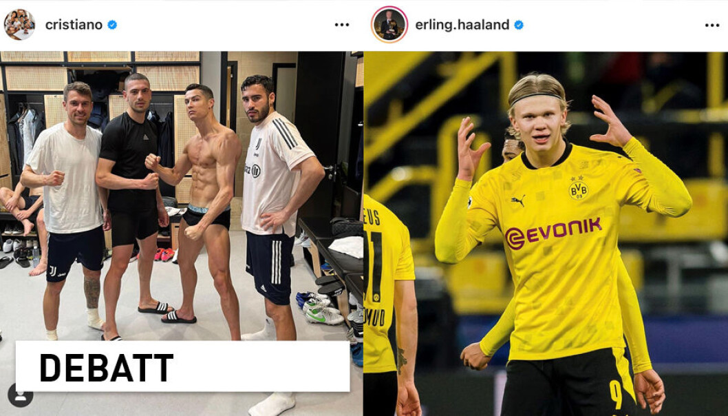 Nylig kunne vi lese på NRK at hvert bilde Erling Braut Haaland legger ut på Instagram krever like mye strøm som å varme opp en norsk husstand i flere uker, og at Ronaldo har brukt nesten like mye strøm som Rjukan til å spre sine 3042 selfier. Men stemmer det? Nylig kunne vi lese på NRK at hvert bilde Erling Braut Haaland legger ut på Instagram krever like mye strøm som å varme opp en norsk husstand i flere uker, og at Ronaldo har brukt nesten like mye strøm som Rjukan til å spre sine 3042 selfier. Men stemmer det?