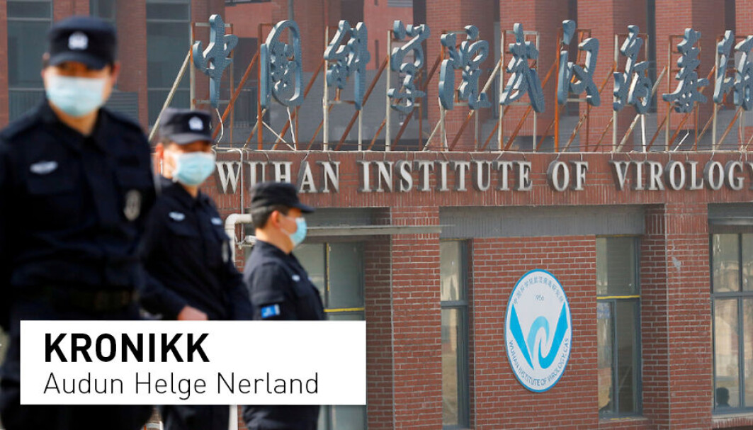 Det har blitt spekulert på om koronaviruset kan ha blitt skapt i Wuhan Institute of Virology, men er det overhodet teknologisk mulig? Molekylærbiolog Audun Helge Nerland gir svar. Det har blitt spekulert på om koronaviruset kan ha blitt skapt i Wuhan Institute of Virology, men er det overhodet teknologisk mulig? Molekylærbiolog Audun Helge Nerland gir svar.