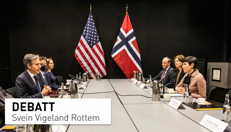 USAs utenriksminister Antony Blinken og utenriksminister Ine Eriksen Søreide benyttet ministermøtet i Arktisk råd til å gjennomføre sitt første møte siden Blinken tiltrådte.