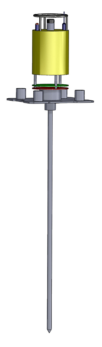 Piezometer-instrumentet er designet av Det franske havforskningsinstituttet Ifremer. Piezometer-instrumentet er designet av Det franske havforskningsinstituttet Ifremer.