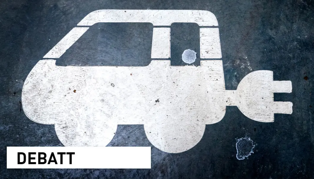 Elektrifisering blir framstilt som ei alt-i-eitt løysing på alt frå innanlands flyreiser til godstransport. Dette er ein konservativ tendens, skriver tre forskarar. Elektrifisering blir framstilt som ei alt-i-eitt løysing på alt frå innanlands flyreiser til godstransport. Dette er ein konservativ tendens, skriver tre forskarar.