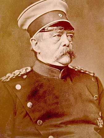 Otto,Von,Bismarck,(1815-1898) var ministerpresident i Preussen.