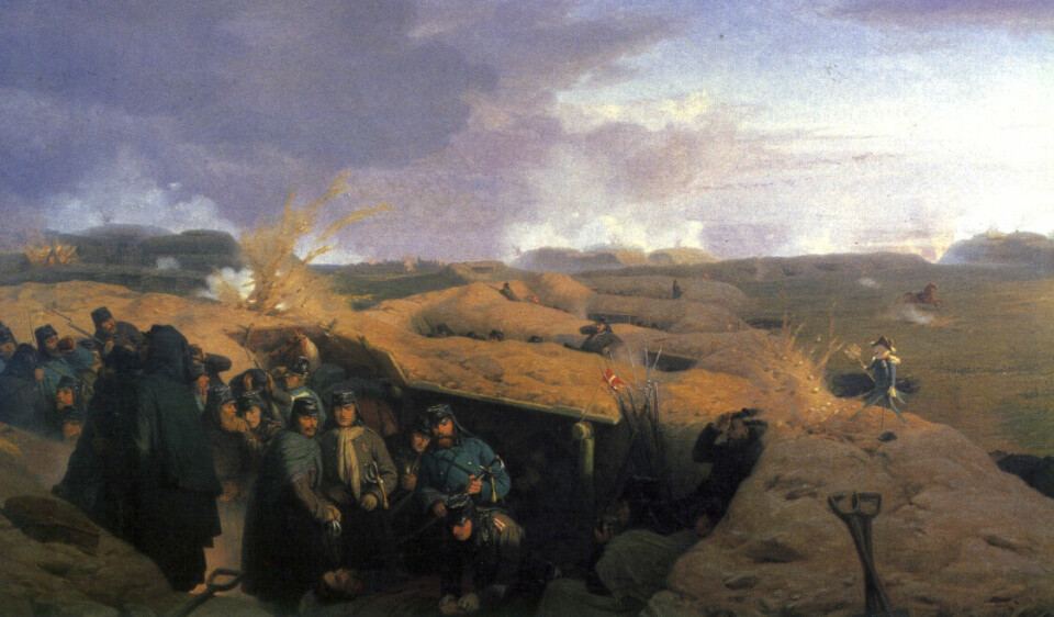 Kampene ved Dybbøl, 1864.