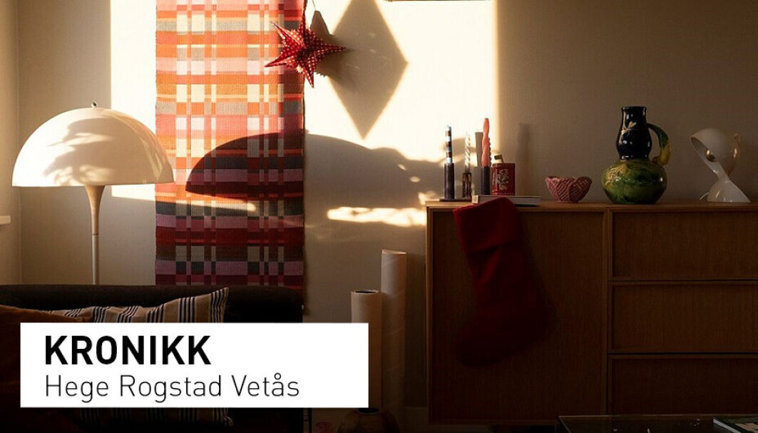 Interiør spiller en avgjørende rolle i å ikke bare minne oss på hvem vi er eller hvor vi er fra, de minner oss på selve handlingen med å huske – et minne begynner alltid i et rom, skriver Hege Vetås. Interiør spiller en avgjørende rolle i å ikke bare minne oss på hvem vi er eller hvor vi er fra, de minner oss på selve handlingen med å huske – et minne begynner alltid i et rom, skriver Hege Vetås.