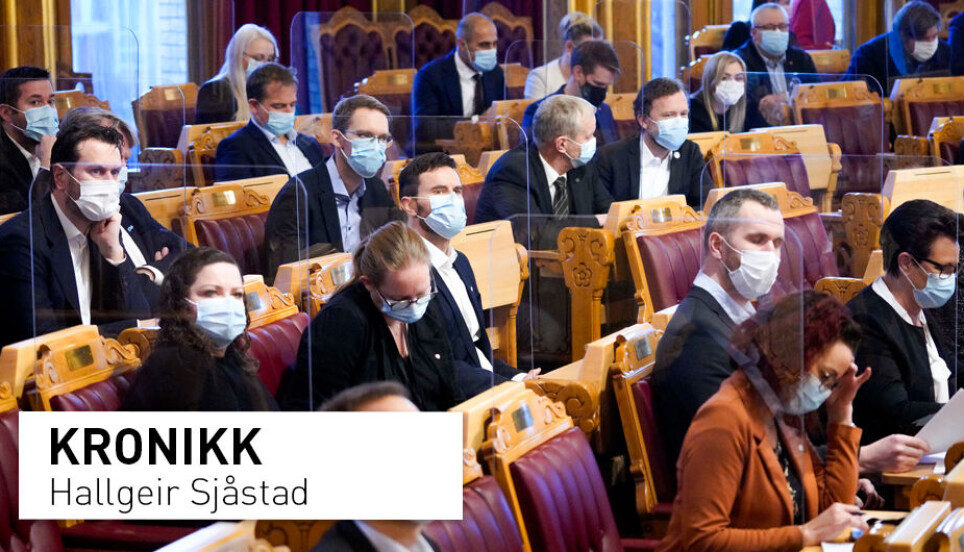 Tilliten til Stortinget som institusjon har sunket siden pendlerboligsaken. Også pandemien viser hvor viktig tillit er som ressurs, skriver kronikkforfatteren.
