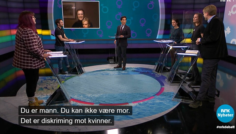 Transpersoners juridiske rettigheter og kjønnsidentitet ble debattert på NRK Debatten 27. januar i år.