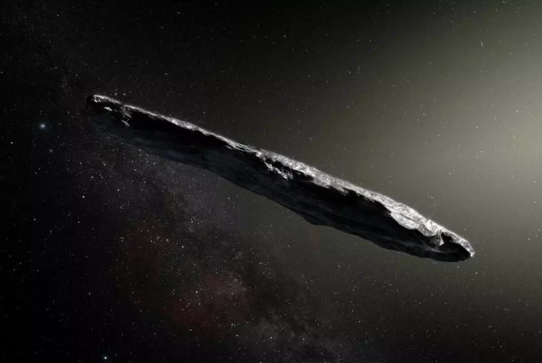 Stein, is, romskip eller støvdott? Det er mange teorier om ‘Oumuamua.