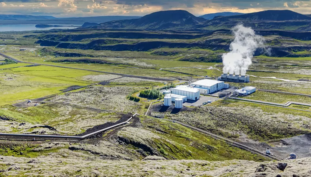 Noen steder er bedre egnet enn andre for å hente ut energi fra bakken, som her i Nesjavellir i Island, men med rett teknikk kan vi hente ut jordvarme også der forholdene ikke ligger til rette for det.
