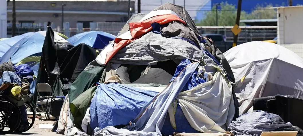 Ekstrem varme tar livet av tusenvis av hjemløse årlig