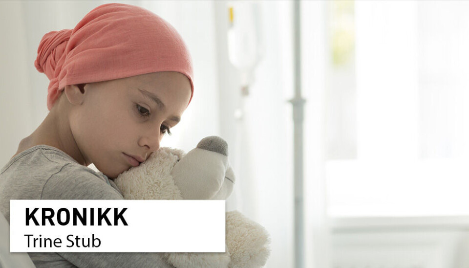 At barnet ditt får en kreftdiagnose er en rystende beskjed som snur livet opp ned for mange familier. Behandlingen er ofte svært tøff, og mange barn og unge får plager de må leve med lenge, skriver forsker Trine Stub.