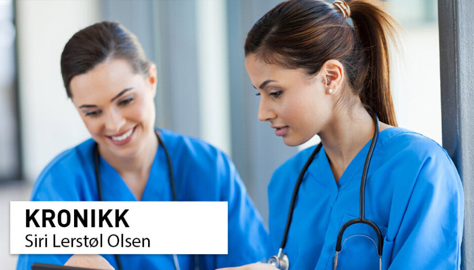 I en tid der sykehus er presset på økonomi og arbeidskraft kan planlagt læringsaktivitet lett avlyses. Det ødelegger for muligheten til å bedre samarbeidet og påvirker da pasientbehandlingen negativt, skriver Siri Lerstøl Olsen.