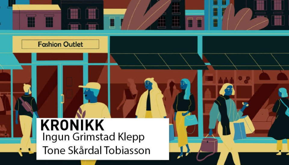 Vi har nok klær, og hele fast fashion industrien burde avvikles, slik at de som jobber på fabrikkene kan bli satt i mer meningsfylt arbeid innen helsevesen og utdanning, skriver kronikkforfatterne.