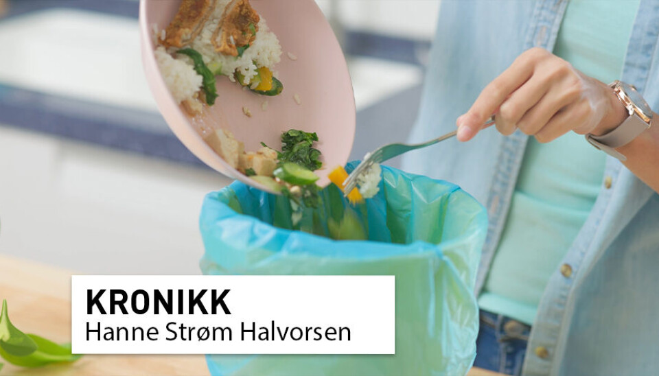 Vi kaster 42 kilo mat i året. Per person.