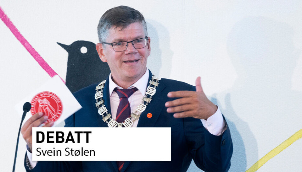 UiO-rektor Svein Stølen håper den nye forsknings- og høyere utdanningsministeren, Sandra Borch, vil styre i det store og ikke i det små og på mer frihet, forutsigbarhet, stabilitet og langsiktighet for universitetene.