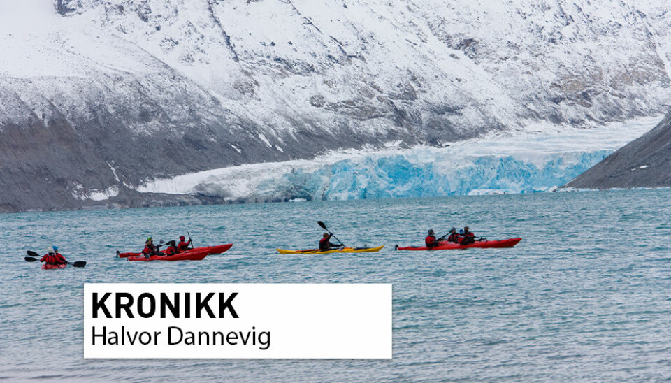 Om utslippene av klimagasser følger et høyt utslippsscenario, vil Svalbard få samme klima som Danmark ved slutten av dette århundre, skriver Halvor Dannevig.