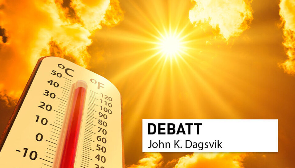 Klimaendringer: Forsker John K. Dagsvik har fått mange negative reaksjoner for sitt bidrag i diskusjonsnotat som reiser tvil om hvorvidt CO2-utslipp har påvirket gjennomsnittstemperaturen på jorden systematisk de siste 150-200 årene.