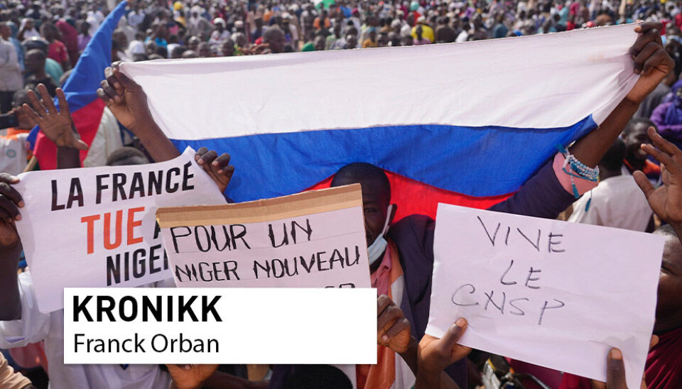 I løpet av de siste årene har skepsisen mot Frankrikes nærvær i Vest-Afrika økt. Den går ut på at Frankrike fremdeles oppfører seg som en kolonimakt, skriver kronikkforfatteren.