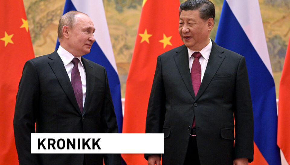 Vi skal ikke avskrive Kinas interesse for Arktis – men interessen for å samarbeide med Russland i Arktis har kjølnet, skriver kronikkforfatterne.
