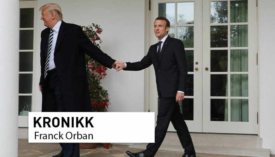 Frankrikes president Emmanuel Macron har forlatt den moderate linjen og ønsket om å mekle mellom partene i Ukraina-krigen. Han er nå en av Ukrainas sterkete støttespillere, skriver kronikkforfatteren.