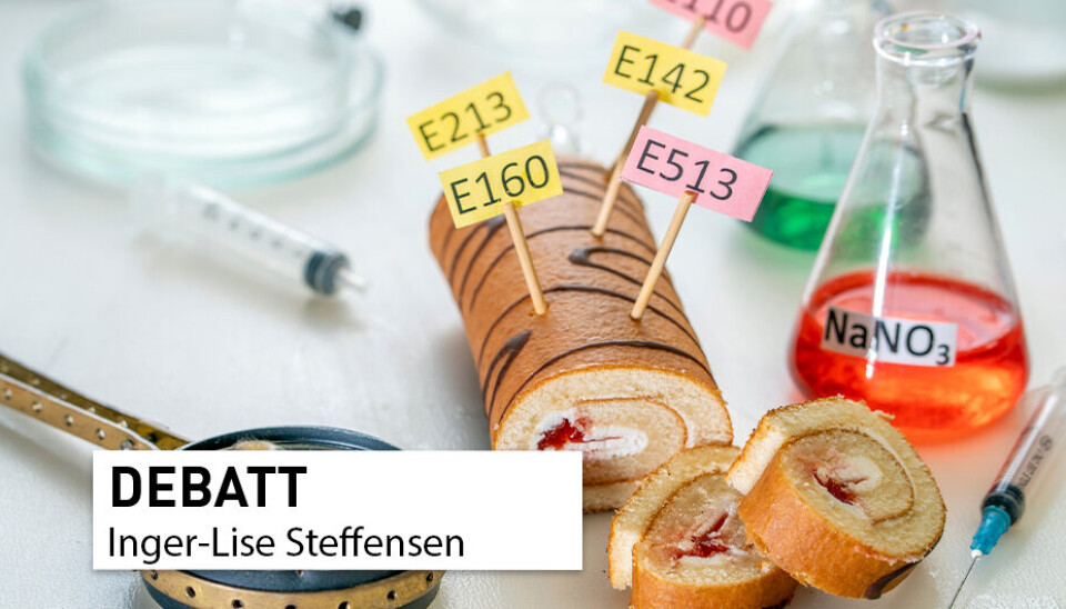 Det Marit Kolby oppsummer fra vår konklusjon er riktig, men hun glemmer å ta med at dette ikke er en risikovurdering, altså et forsøk på å si om disse stoffene har en negativ effekt på tarm eller ikke, skriver innleggsforfatteren.