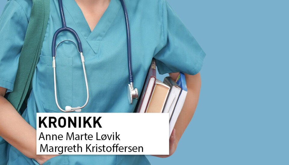 Norge trenger flere sykepleiere, men fjerning av karakterkrav løser ikke sykepleiermangelen, skriver kronikkforfatterne.