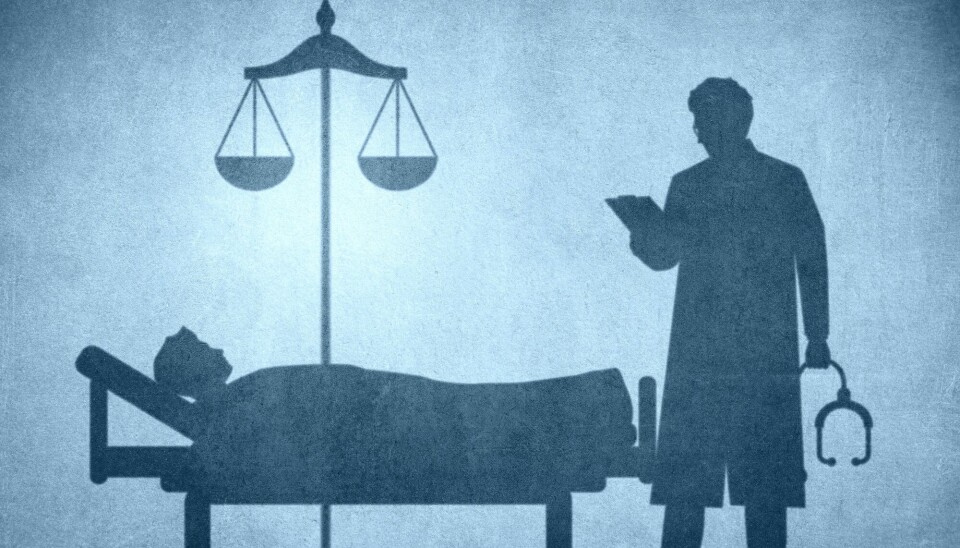 Når livet er dominert av lidelse, en ikke har realistiske utsikter til bedring og innstendig ønsker å slippe, er det ofte en lettelse for pasienten når døden inntreffer, skriver kronikkforfatterne.