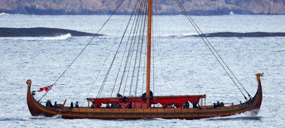 Nei, Draken Harald Hårfagre er ikkje ein kopi av eit langskip fra vikingtida