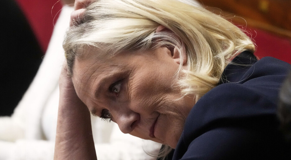 Knusende dom: Det verst tenkelige utfall for Marine Le Pen