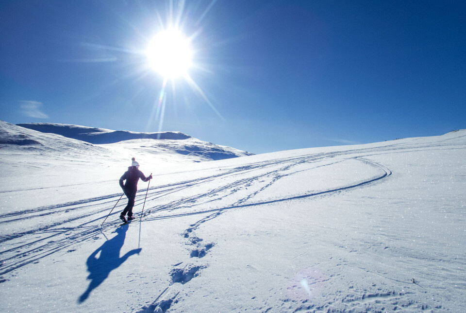For mange er skigåing er en viktig del av hytteturen på 'påskefjellet'.