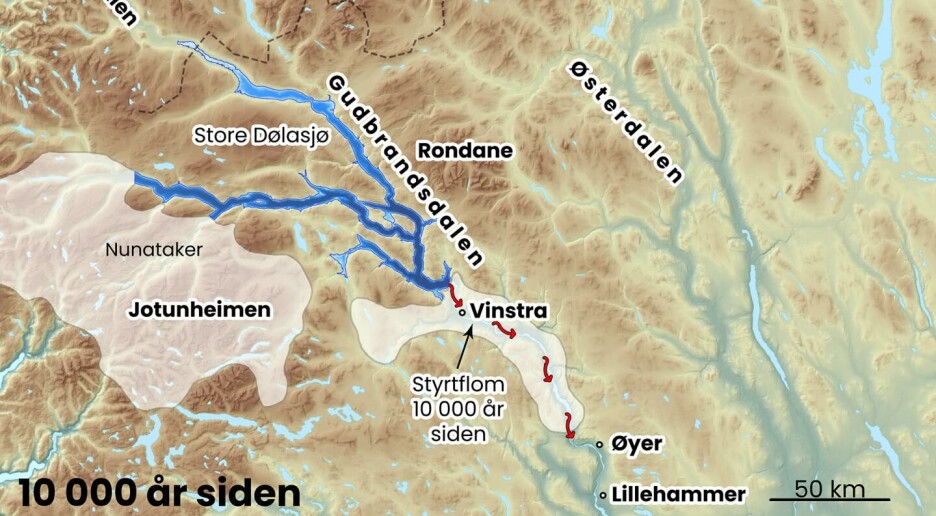 Unike landformer lagt i grus