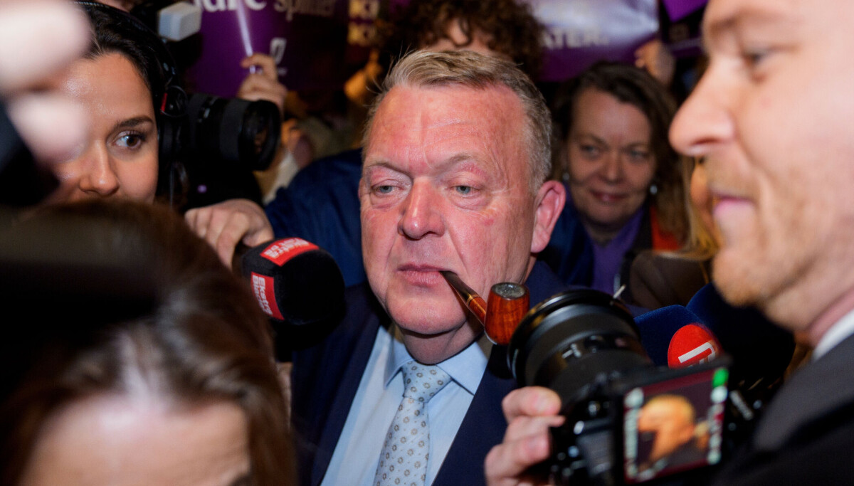 Lars Løkke Rasmussen brukte Facebook på kreativt vis